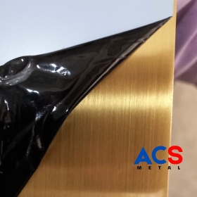 TẤM INOX XƯỚC VÀNG