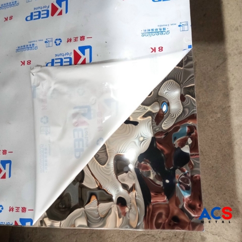 TẤM INOX 3D GỢN SÓNG NƯỚC