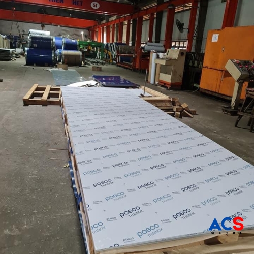 TẤM INOX POSCO DÀY 0.8 MM